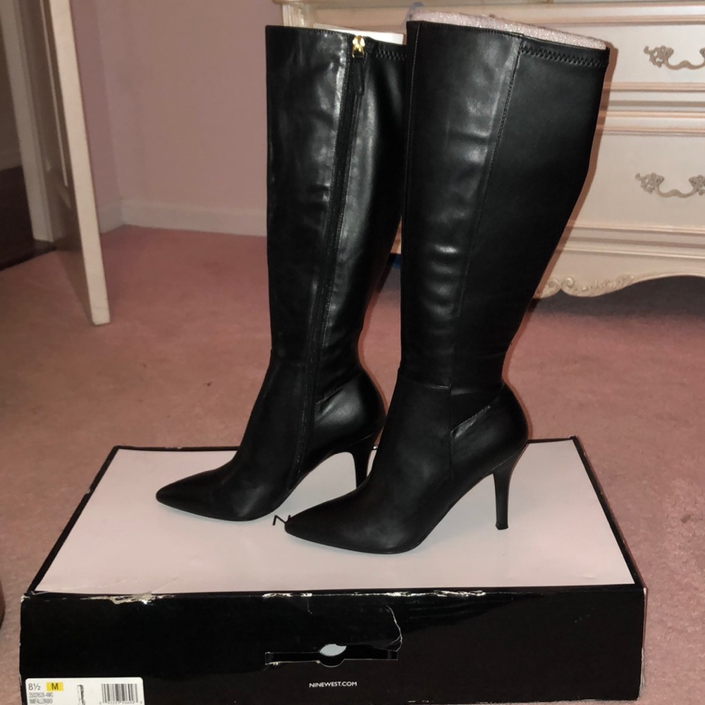 Nine west high heel boots